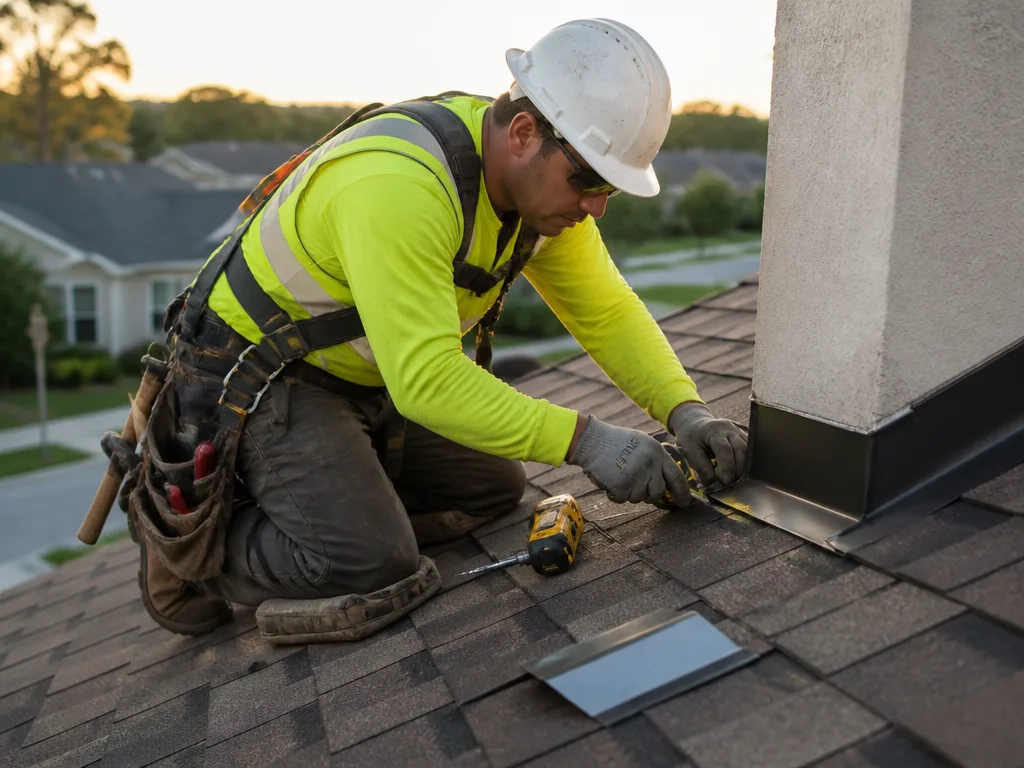 Chimney Flashing Repair