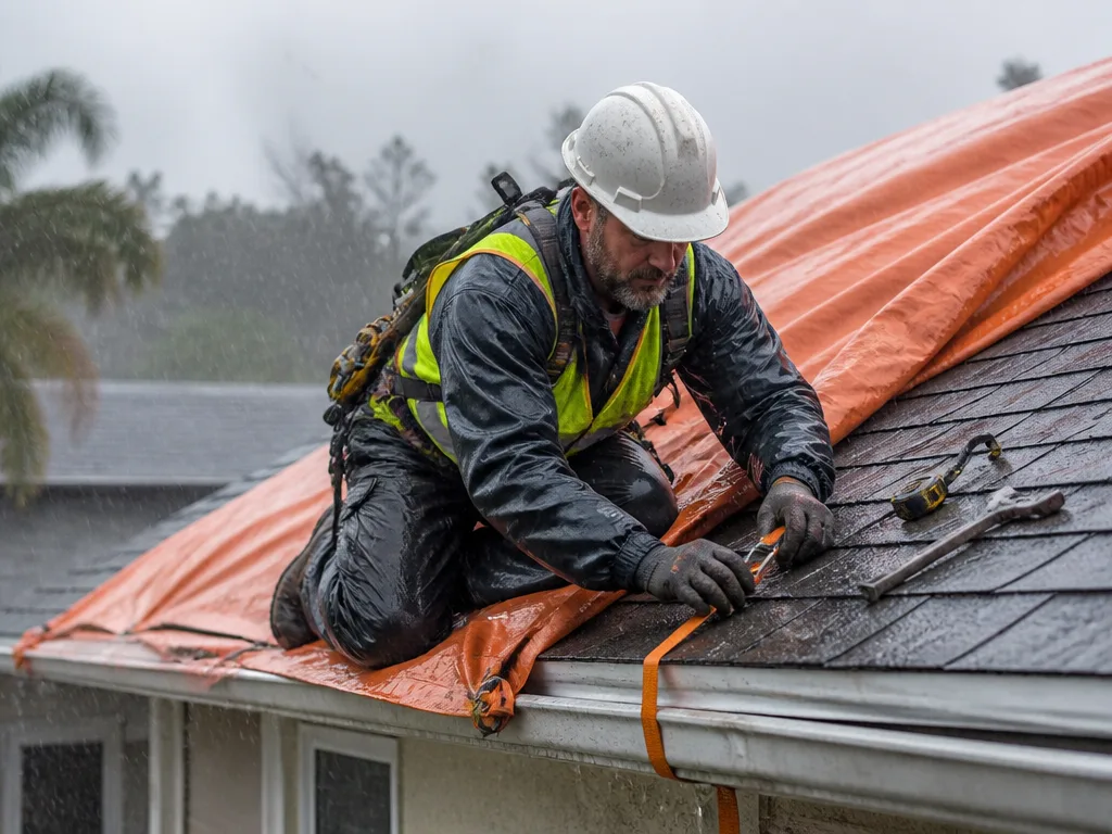 Emergency Roof Tarping